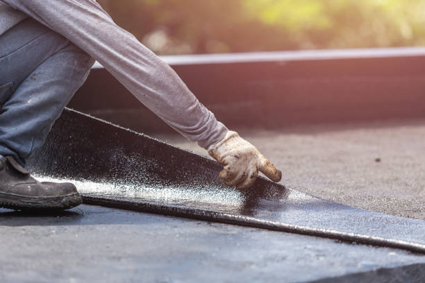 Professional Crawl Space Encapsulation technician working in Tonawanda, NY